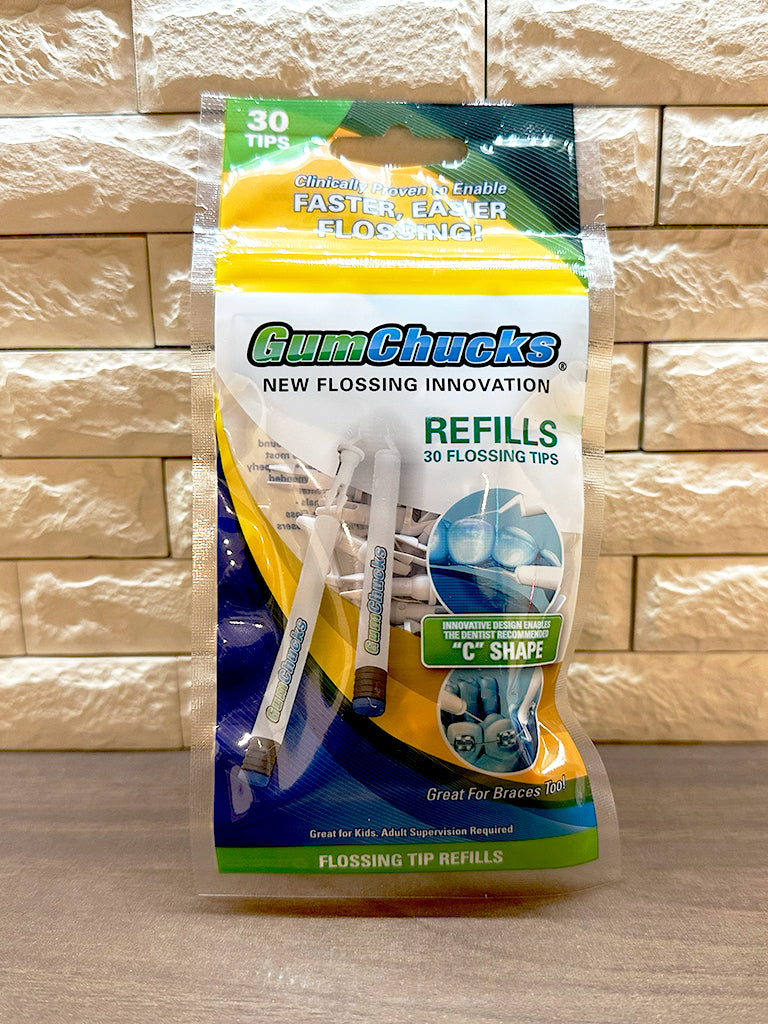 ガムチャックス リフィルパック(30個入り)ヌンチャク型フロス